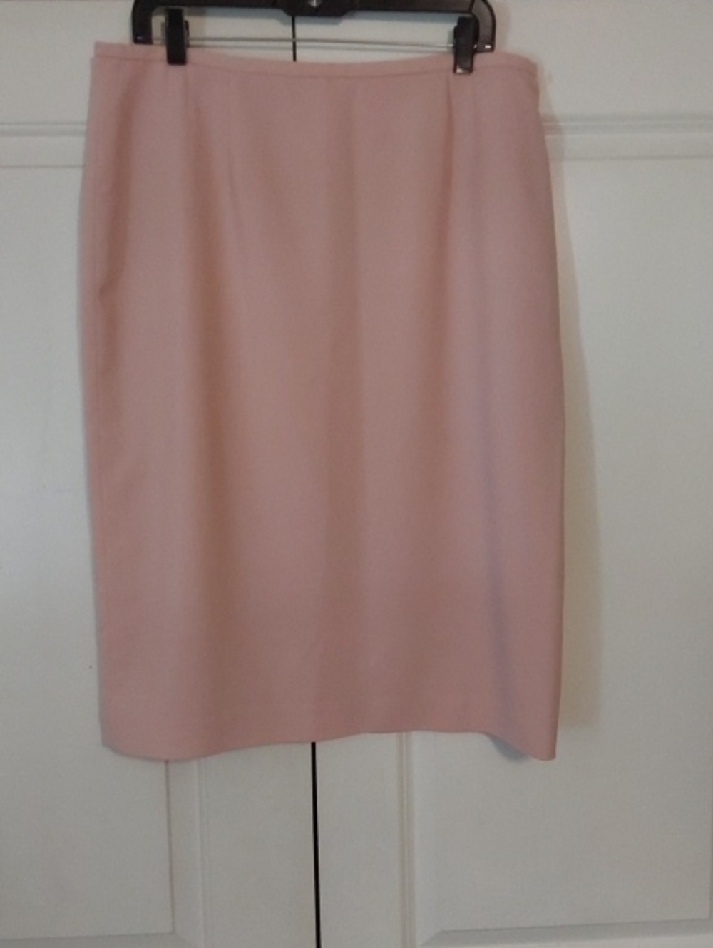 Liz Baker Blush Pink Pencil Skirt